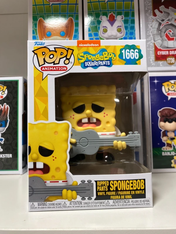 Funko POP! 1666 Ripped pants Spongebob - Bob Esponja