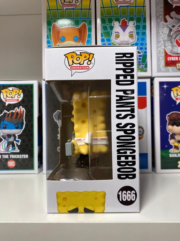 Funko POP! 1666 Ripped pants Spongebob - Bob Esponja 4