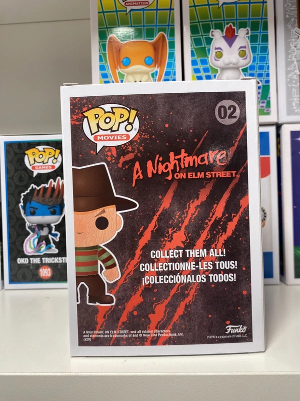 Funko POP! 02 Freddy Krueger - A nightmare on Elm street 3