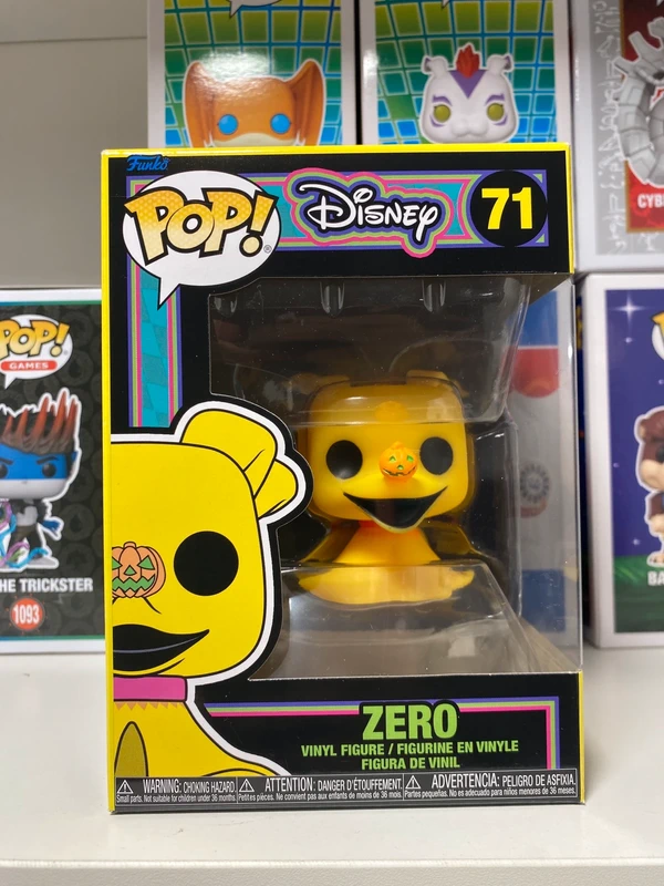 Funko POP! 71 Zero (black light) - Pesadilla antes de Navidad