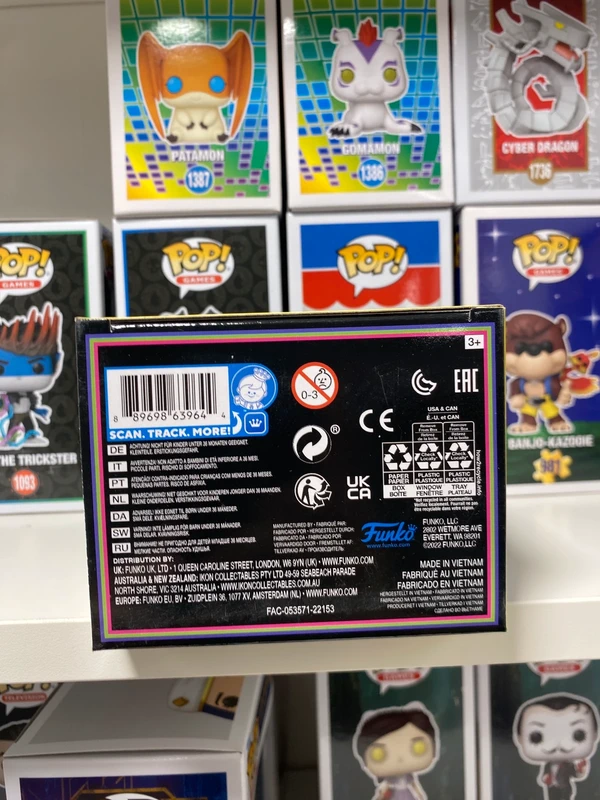Funko POP! 71 Zero (black light) - Pesadilla antes de Navidad 6