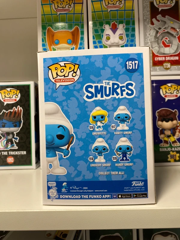 Funko POP! 1517 Los pitufos - pitufo vanidoso 3
