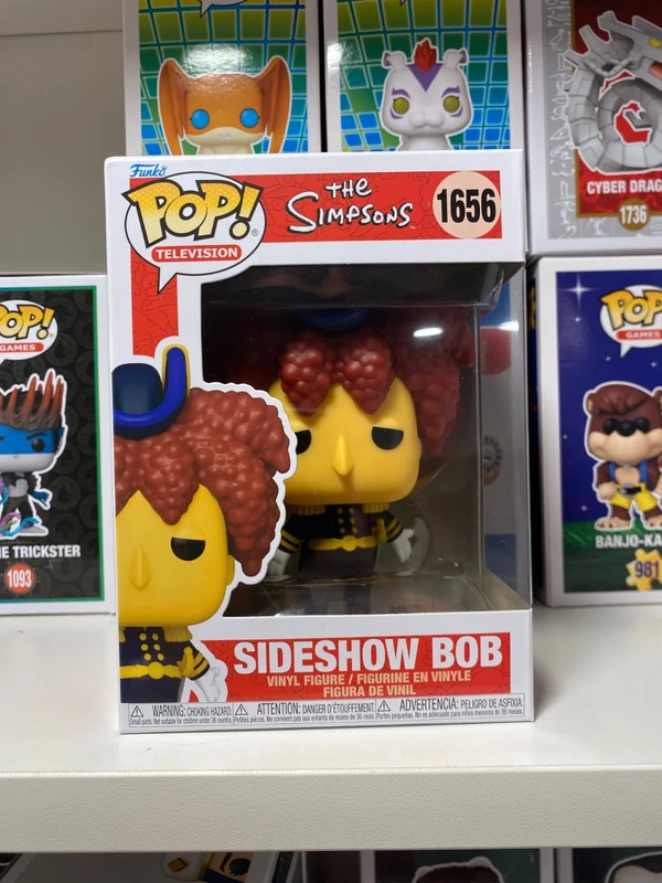 Funko POP! 1656 sideshow Bob - Los Simpsons
