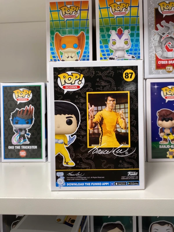 Funko POP! 87 Bruce Lee (be water) 3