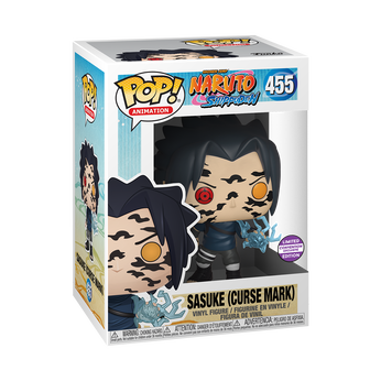 Funko POP! Naruto Shippuden - Sasuke (Marca Maldita) #455