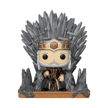 Funko POP! House of the Dragon - Viserys en el Trono de Hierro #12