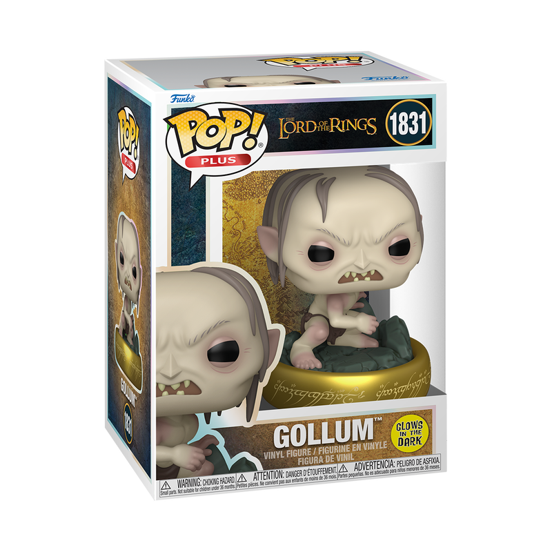 Funko POP! Plus El señor de los anillos - Gollum (Glow in the Dark) #1831