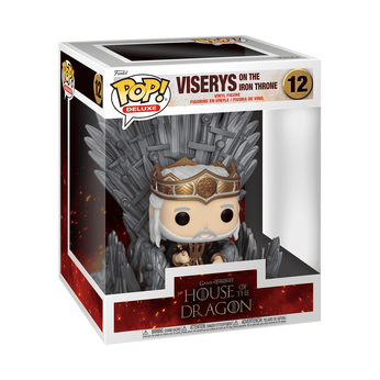 Funko POP! House of the Dragon - Viserys en el Trono de Hierro #12