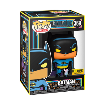 Funko POP! Batman: The Animated Series - Batman (Black Light Glow) #369