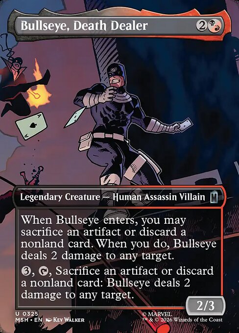 Bullseye, Death Dealer (Borderless)