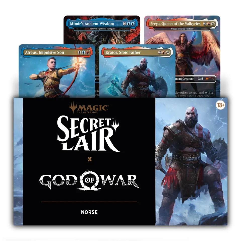 MTG Secret Lair - God of War (Norse)