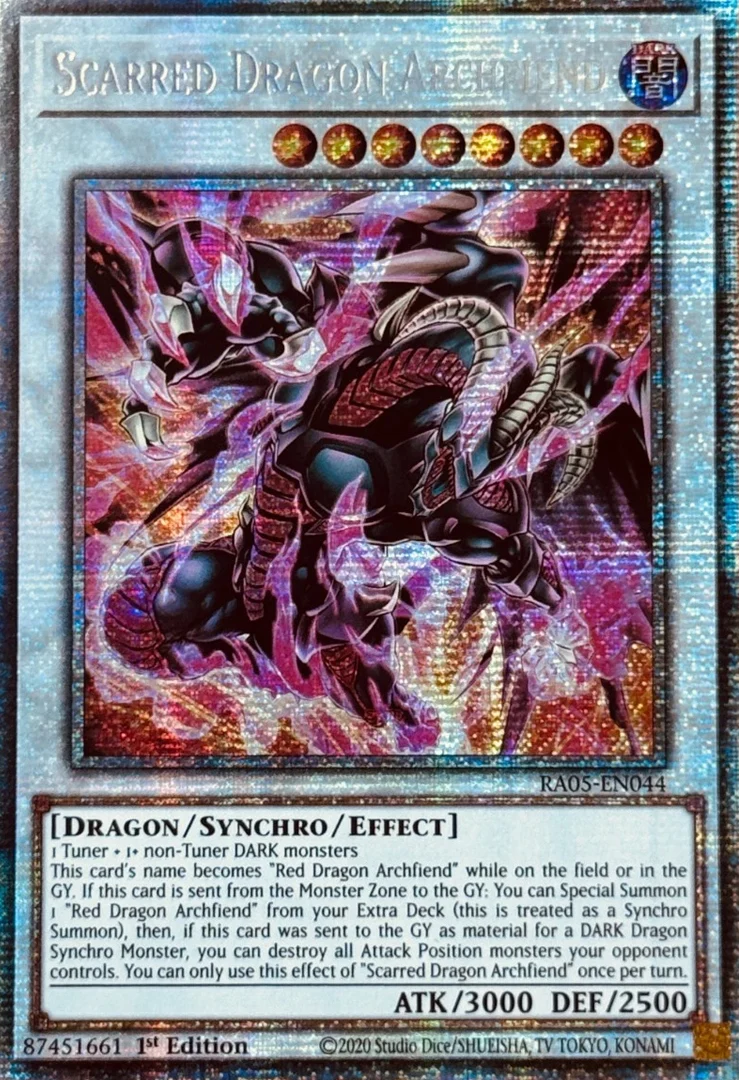 Scarred Dragon Archfiend (Starlight Rare)
