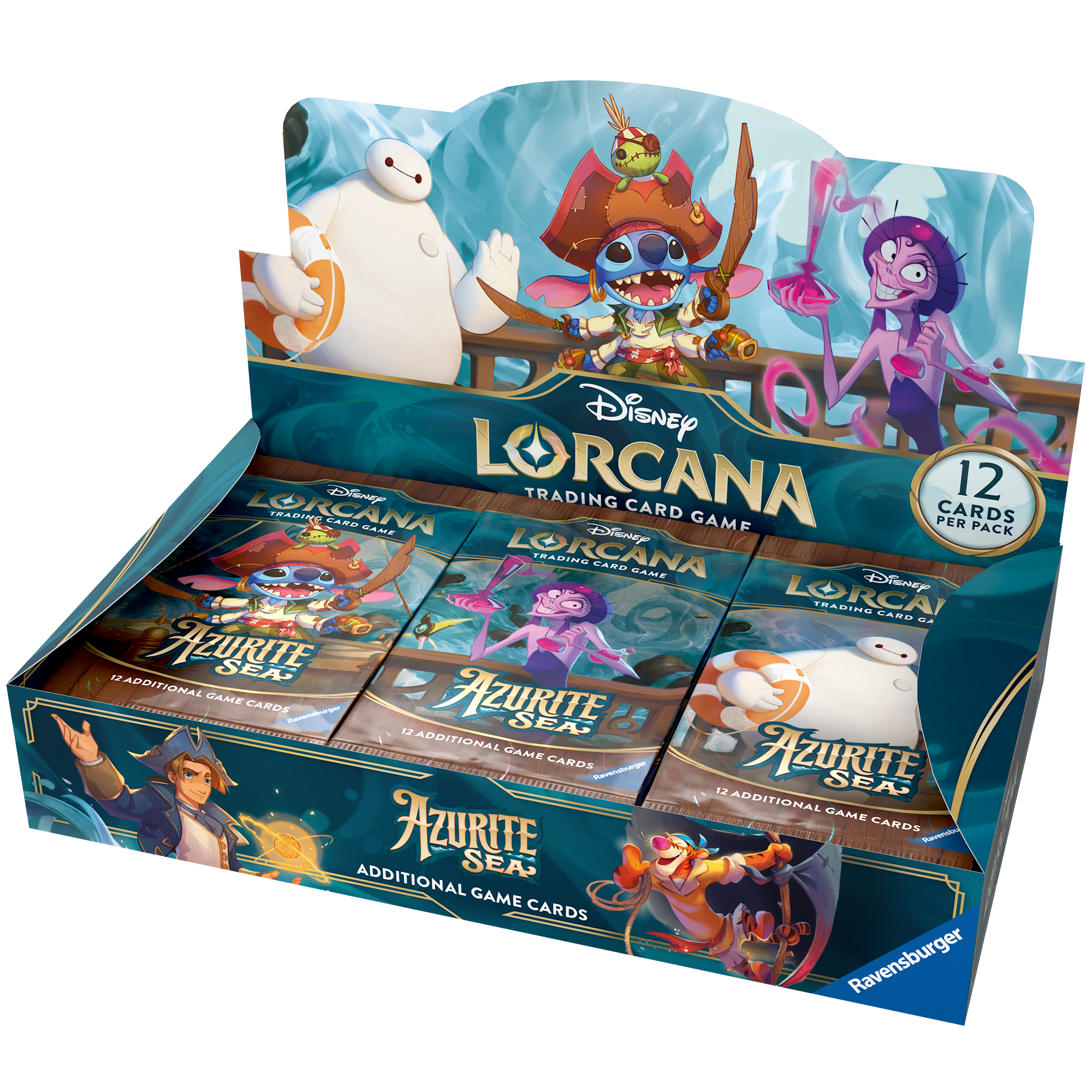 Disney Lorcana - Caja de sobres Azurite Sea