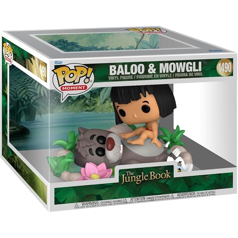 Funko POP! The Jungle Book - Baloo y Mowgli #1490