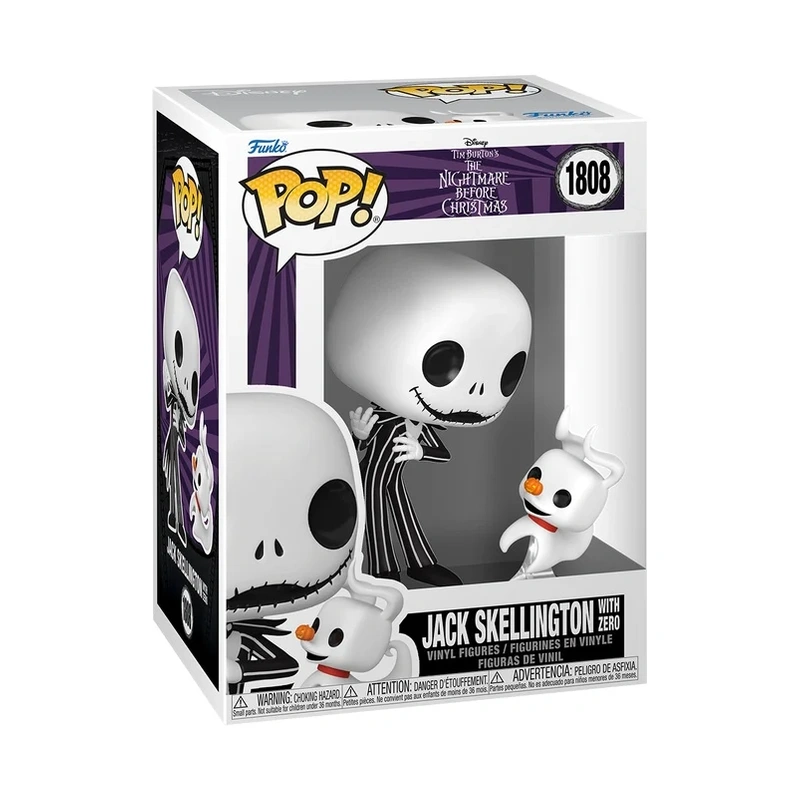 Funko POP! Nightmare before Christmas - Jack & Zero #1808