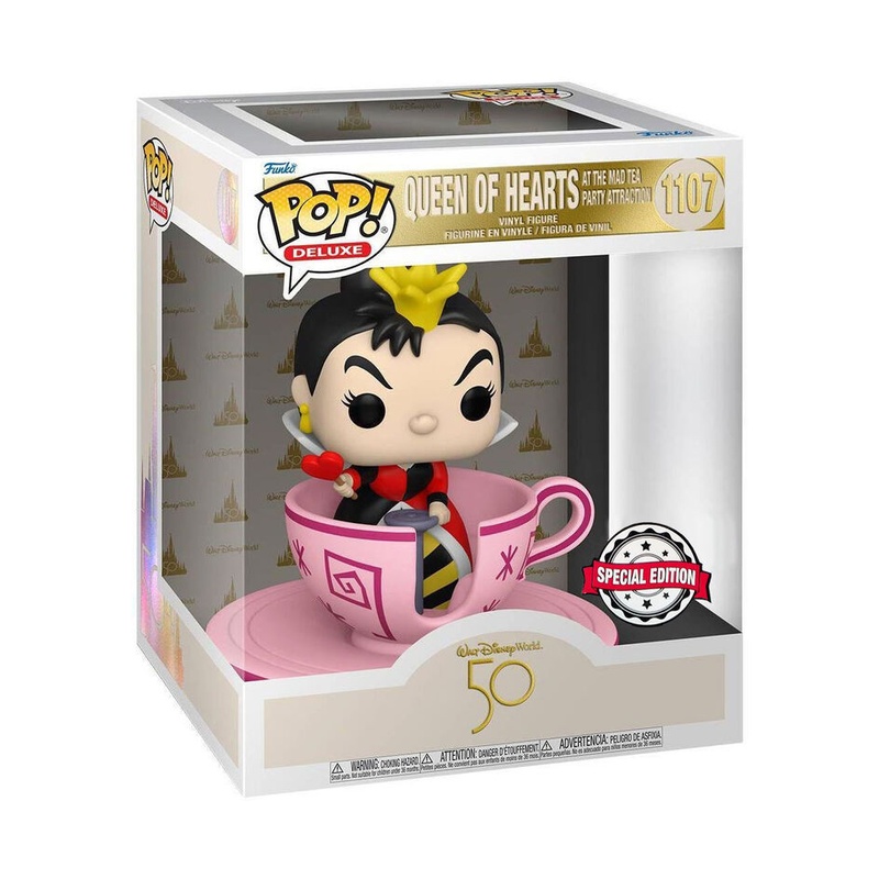 Funko POP! Disney - Reina de Corazones en taza de te #1107