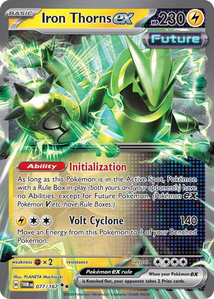 Iron Thorns ex (Ultra Rare | 077/167)