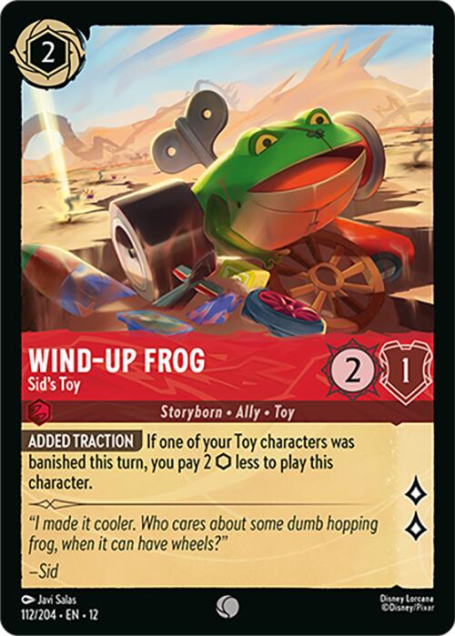 Wind-Up Frog - Sids Toy