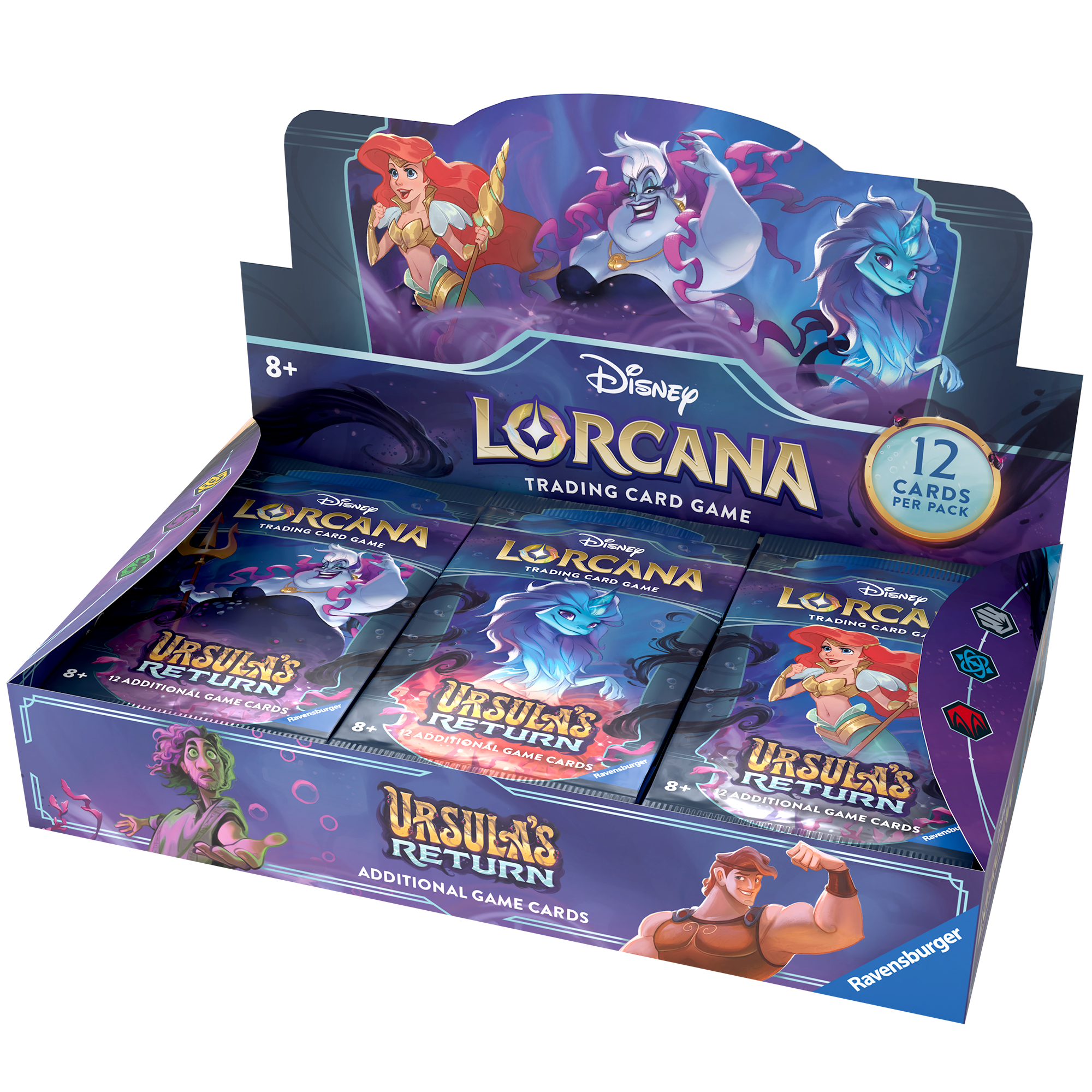 Disney Lorcana - Caja de sobres Ursula's return