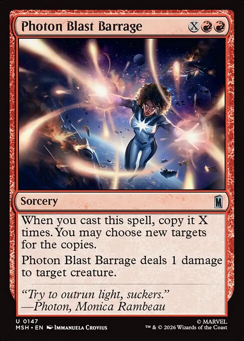 Photon Blast Barrage