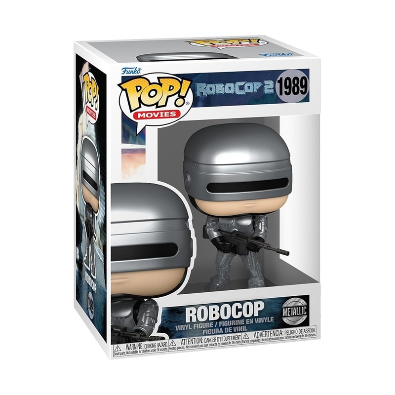 Funko POP! Robocop 2 - Robocop (Metallic) #1989