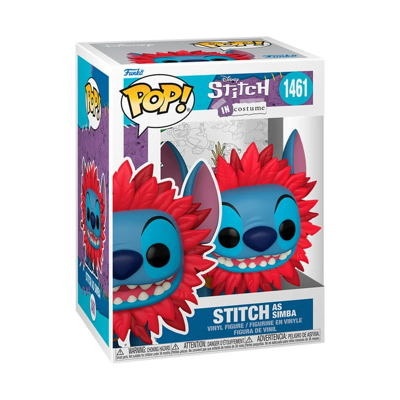 Funko POP! Disney - Stitch como Simba #1461