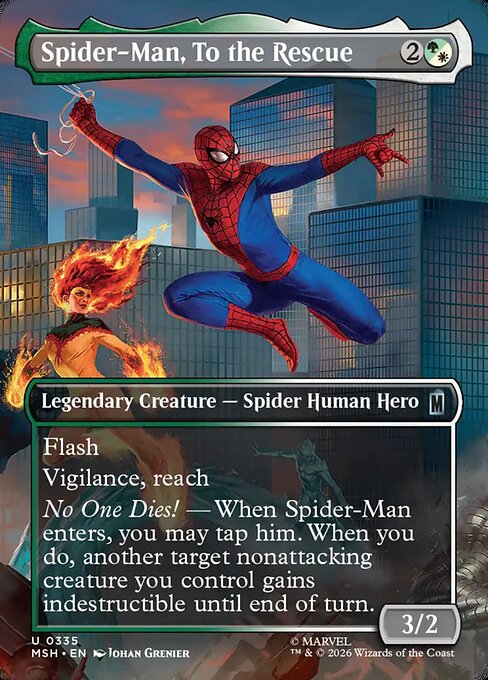 Spider-Man, To the Rescue (Borderless)