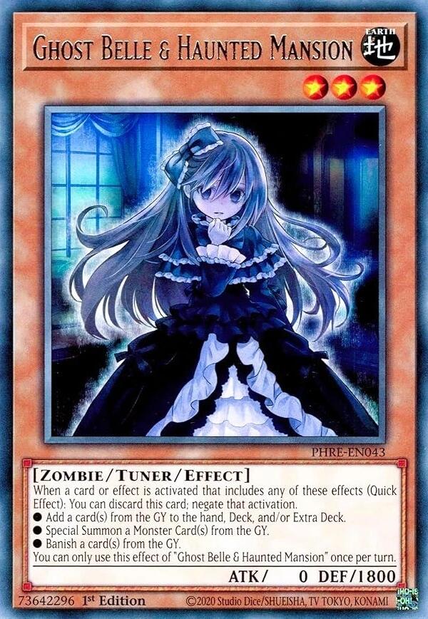 Ghost Belle & Haunted Mansion (Rare)
