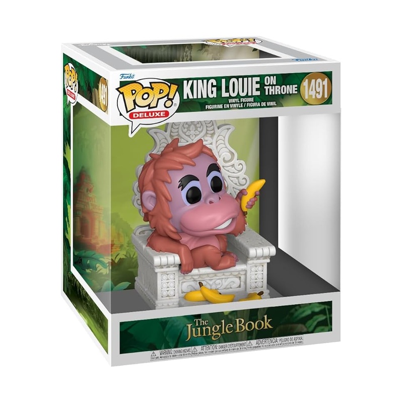Funko POP! The Jungle Book - Rey Louie en el Trono #1491