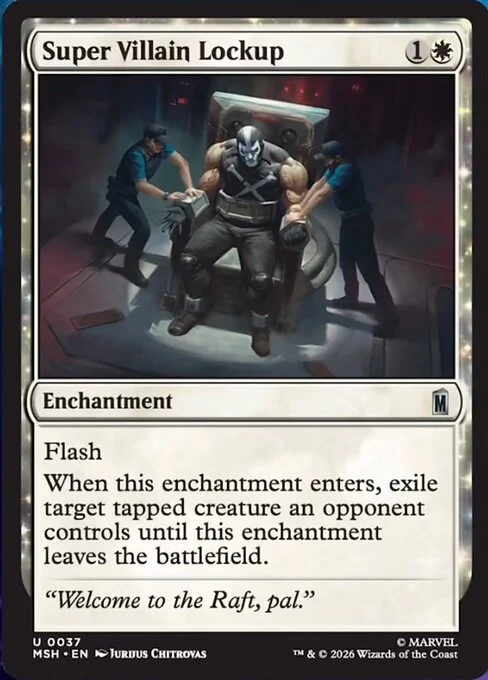 Super Villain Lockup