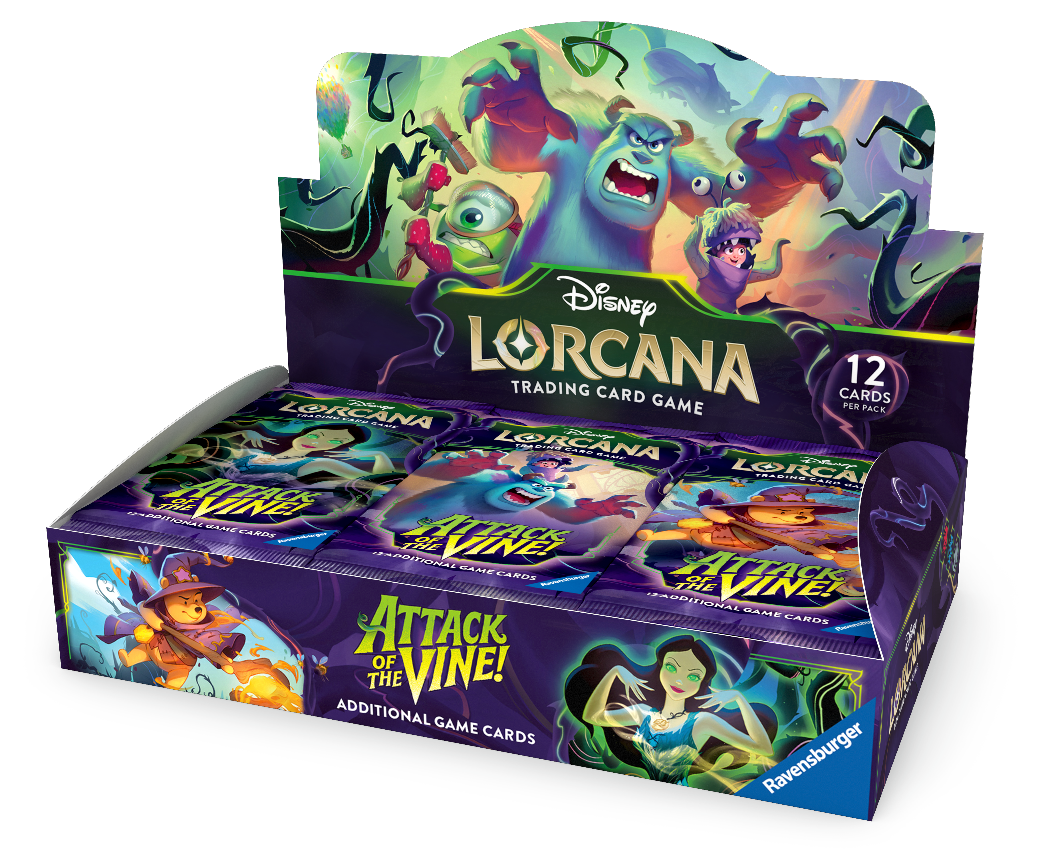Disney Lorcana - Caja de sobres Attack of the vine!