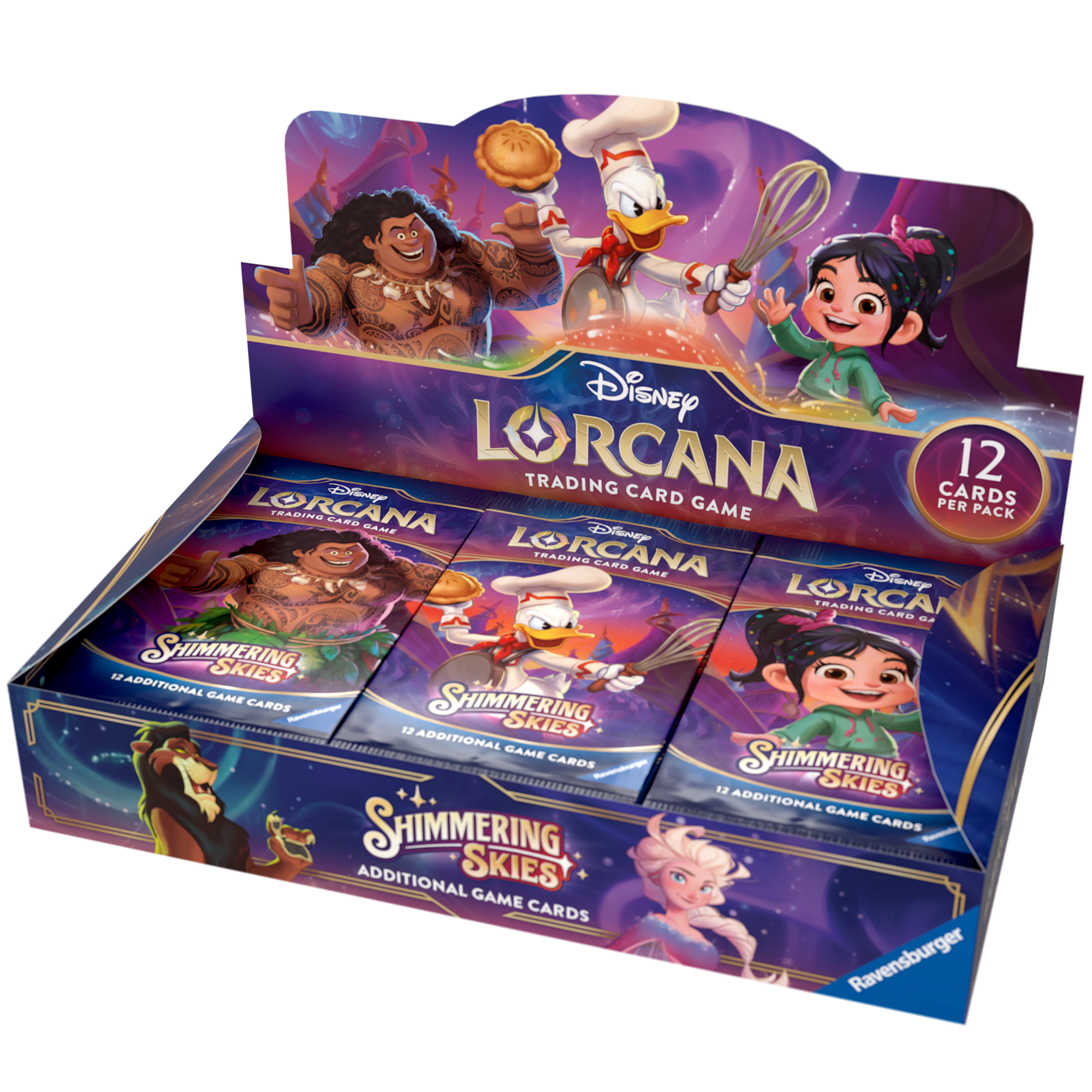 Disney Lorcana - Caja de sobres Shimmering Skies