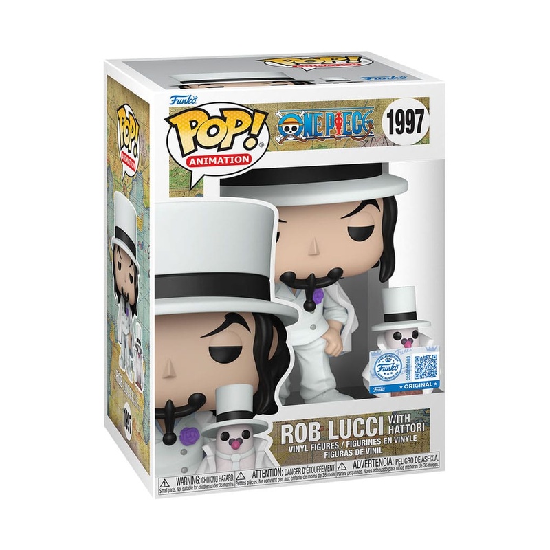 Funko POP! One Piece - Rob Lucci with Hattori #1997