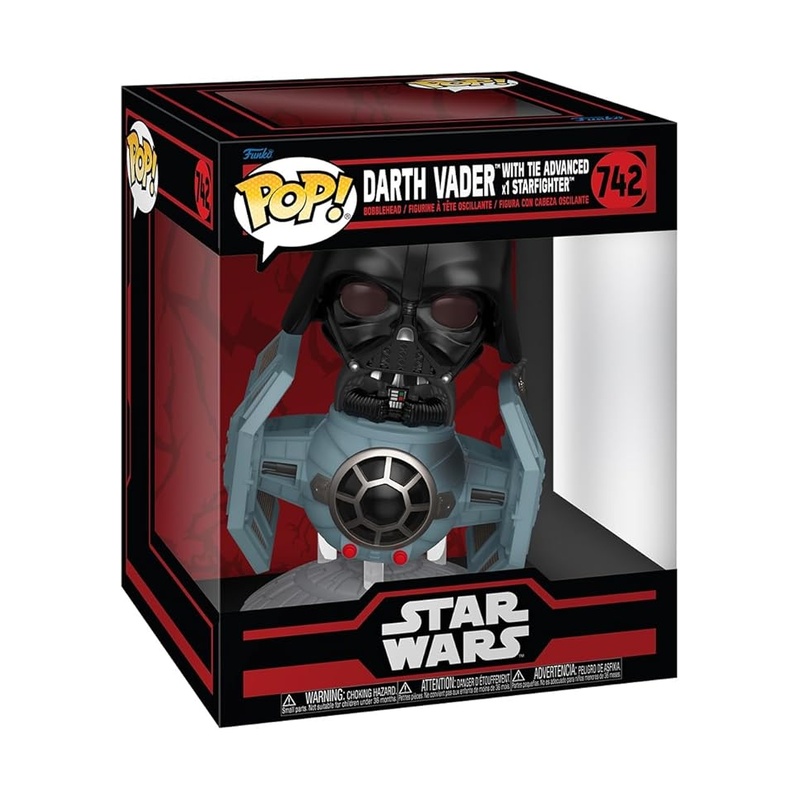 Funko POP! Star Wars - Darth Vader con TIE Advanced x1 Starfighter #742