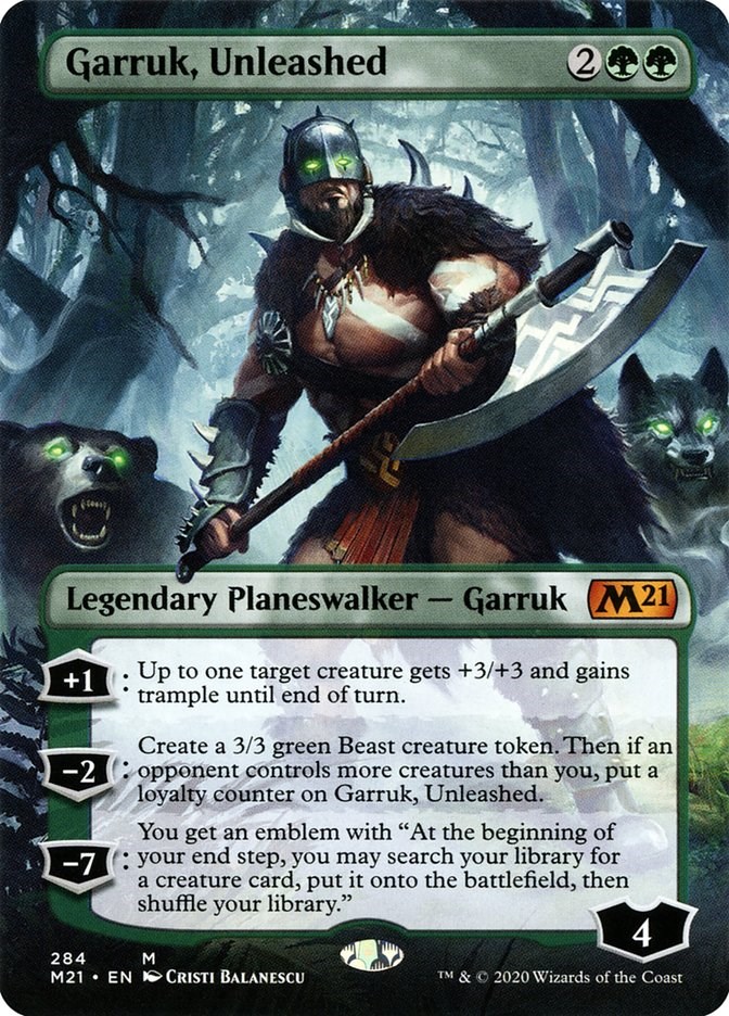 Garruk, desatado