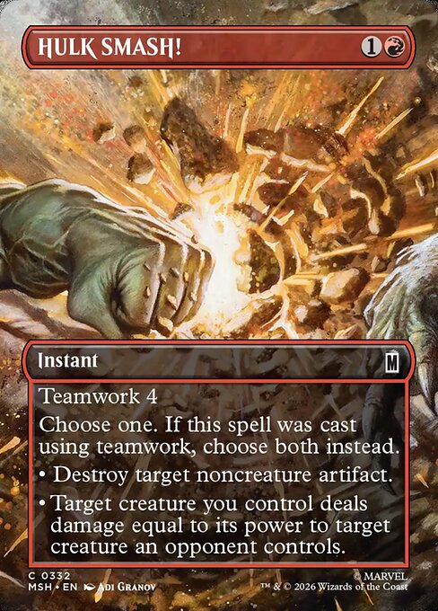 HULK SMASH! (Borderless)