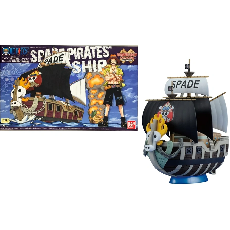 One Piece - Maqueta- Barco de los piratas Spade