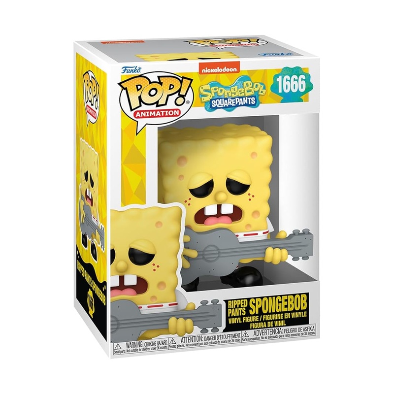 Funko POP! SpongeBob SquarePants - Bob Esponja Pantalones Rotos #1666